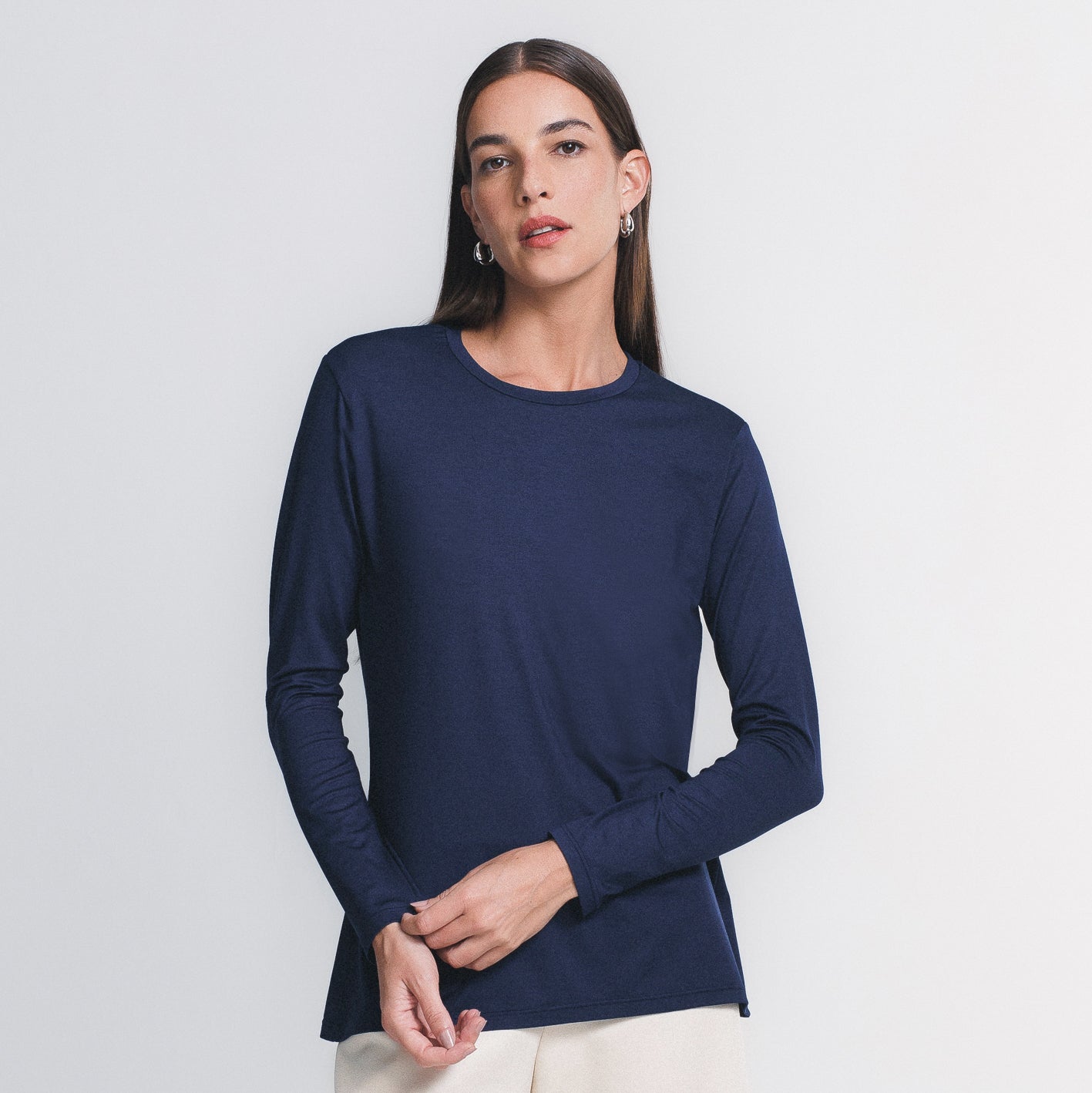 Tech T-Shirt Long Sleeve Feminina
